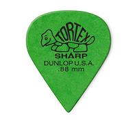 Jim Dunlop 412P73 Tortex Plettro per chitarra affilato, da 0,73 mm, confezione da 12 72 .88 mm