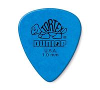Jim Dunlop 418P1.0 Plettri in Tortex, Spessore da 1 mm, 12 Pezzi, Blu
