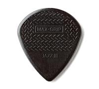 Jim Dunlop Plettro per chitarra 471R3S Max-grip Jazz III Nero