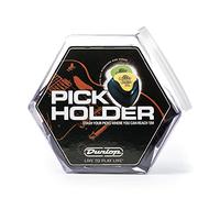 JIM DUNLOP - 5006J ERGO PORTAPLETTRI - DISPLAY, Portaplettri Ergonomico in Plastica Nera, Espositore da 24 pezzi.