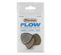 JIM DUNLOP - 547P300 FLOW JUMBO CON GRIP 3.0 MM PLAYER'S PACK/3, Plettri per Chitarra