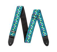 JIM DUNLOP Cinturino Jimi Hendrix Live In Maui Blue Diamonds (JH14)