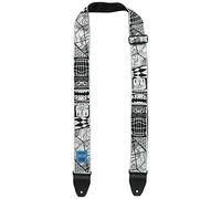 Jim Dunlop, cinturino per il corpo in jacquard floreale multicolore