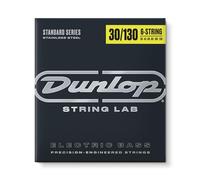 Jim Dunlop DBS30130 Corde per basso in acciaio INOX, luce, .040 - .100, M, a 6 corde
