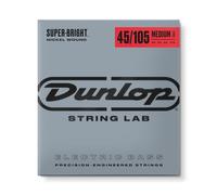 JIM DUNLOP - DBSBN45105M - Corde per bassi - Super Bright Medium 45-105