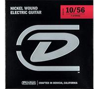 Jim Dunlop DEN1056 - Set di 7 corde in acciaio placcato nichel per chitarra elet