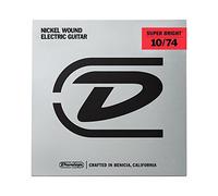 Jim Dunlop DESBN1074 m Super Bright in nichel, Kit corde da chitarra, confezione da 8 pezzi
