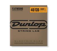 Jim Dunlop Flatwound SET corde per chitarra basso (DBFS40120S), Short scale, 40 - 120, 5 corde