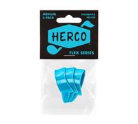 JIM DUNLOP HE115 Herco Flex 52 Thumbpicks, Plettri da Pollice Medium per Chitarra - Confezione da 3