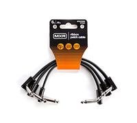 JIM DUNLOP MXR Cavo Patch a Nastro 6 pollici | 15 cm - Confezione da 3, Spina Angolata 1/4 di pollice (3PDCPR06)