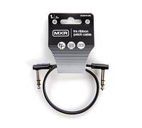 JIM DUNLOP MXR Cavo Patch TRS a Nastro 1 piede | 0,3 m, 1/4 pollice Angolo Retto, 30 cm (DCISTR1RR)
