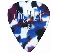 JIM DUNLOP Plettri Genuine Celluloid Shell Medium Sacco da 72, confetti