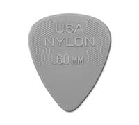 Jim Dunlop Plettri in nylon, 0,60 mm, confezione da 6
