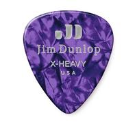 JIM DUNLOP Plettri per chitarra in celluloide viola perlato, extra pesanti, confezione da 72 (483R13XH)
