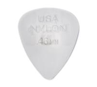 Jim Dunlop - Plettri standard per chitarra, in nylon Confezione da 12 .46 mm, Bianco