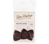 JIM DUNLOP Primetone - Plettro piccolo triangolare, liscio, 1,5 mm, 3 pezzi