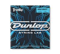 Jim Dunlop RTT45130T Corde per basso 45-130 Robert Trujillo Signature - Muta da 5 Corde Acciaio e Nickel Custom - 45-63T-80T-102T-130
