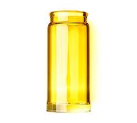 Jim Dunlop, slide per chitarra, "Blues Bottle", 278YEL, grande, colore giallo