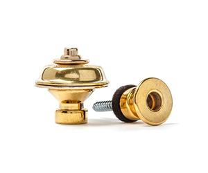 Jim Dunlop Straplock tradizionale, in ottone