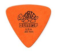 Jim Dunlop Tortex 431P50 Plettri Triangolari Per Chitarra Da 0,50 Mm 72 .60Mm Orange