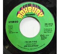JIM GILSTRAP 45 RPM I'm On Fire, Pt. II / I'm On Fire
