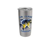 Jim James Jimothy, design pop art a forma di procione Bicchiere termico in acciaio inox doppia parete