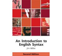Jim Miller An Introduction to English Syntax (Tascabile)