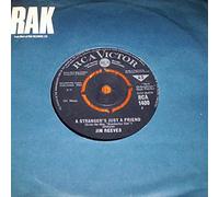 Jim Reeves A Strangers Just A Friend / I Won't Forget You original 45 rpm 7 inch Vinyl Record