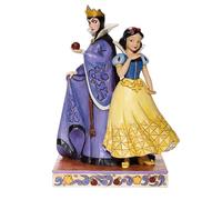 Enesco Jim Shore Disney Tradizioni Biancaneve e Regina Malvagia 21 cm