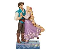 Jim Shore Enesco Disney Traditions Rapunzel & Flynn Love Figurine 19,1 cm