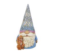 Enesco Jim Shore Heartwood Creek Gnomo con cane statuetta 6010289
