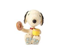 JIM SHORE Peanuts Snoopy Donuts Coffee Mini Figure 6005953 Enesco Figurina Gi...