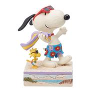 Jim Shore Snoopy & Woodstock On Beach Figurine