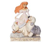 Jim Shore White Woodland Ariel Tradizioni Disney