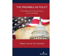 Jim Twombly Robert Irons The Preamble as Policy (Copertina rigida)