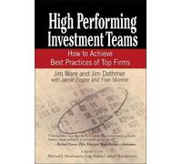 Jim Ware Fran Skinner Jim Dethmer Jam High Performing Invest (Copertina rigida)