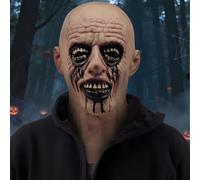 JIMACRO Maschera Paurosa Halloween, Maschera in Lattice, Maschere Halloween Realistiche per Costume, Carnevale o Halloween, Accessorio per Costume da Favola