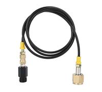 Jimfoty Soda Hose, 1,5 m W21,8-14 DIN477 Adattatore per bombole di CO2 Kit di Tubi per Soda ad Alta Pressione Accessori per SodaStream Forte e Robusto Non Facile da Rompere (1,5 m/4,9 Piedi)