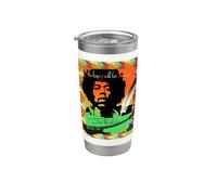 Jimi Hendrix_703 Bicchiere termico in acciaio inox doppia parete