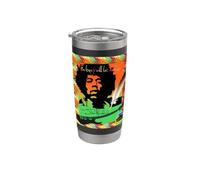 Jimi Hendrix_703 Bicchiere termico in acciaio inox doppia parete