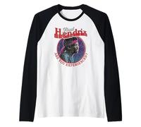 Jimi Hendrix Are You Experienced Official 60s Rock Blues ALB Maglia con Maniche Raglan