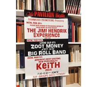 Jimi Hendrix Bath Pavilion Re-Issue of 1967 Print no Chuck Berry Poster