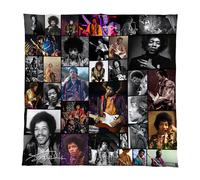 Jimi Hendrix Foto Design Morbido Coperta IN Pile Coperta
