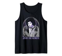 Jimi Hendrix Framed Illustration Tarot Vintage Band Canotta