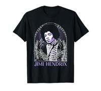 Jimi Hendrix Framed Illustration Tarot Vintage Band Maglietta