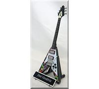 Jimi Hendrix in miniatura chitarra con targhetta Vee