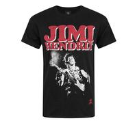 Jimi Hendrix - Maglietta a maniche corte con logo - Uomo (NS4102)