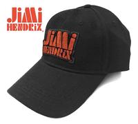 Jimi Hendrix Orange Stencil Logo Ufficiale Cappellini da baseball