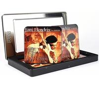 Jimi Hendrix Presso Woodstock Set Di 6 Bevande Sottobicchieri IN Scatola Latta