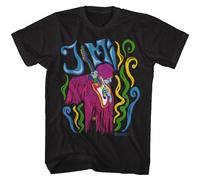 Jimi Hendrix - Psichedelico - Manica Corta - Adulto - T-Shirt